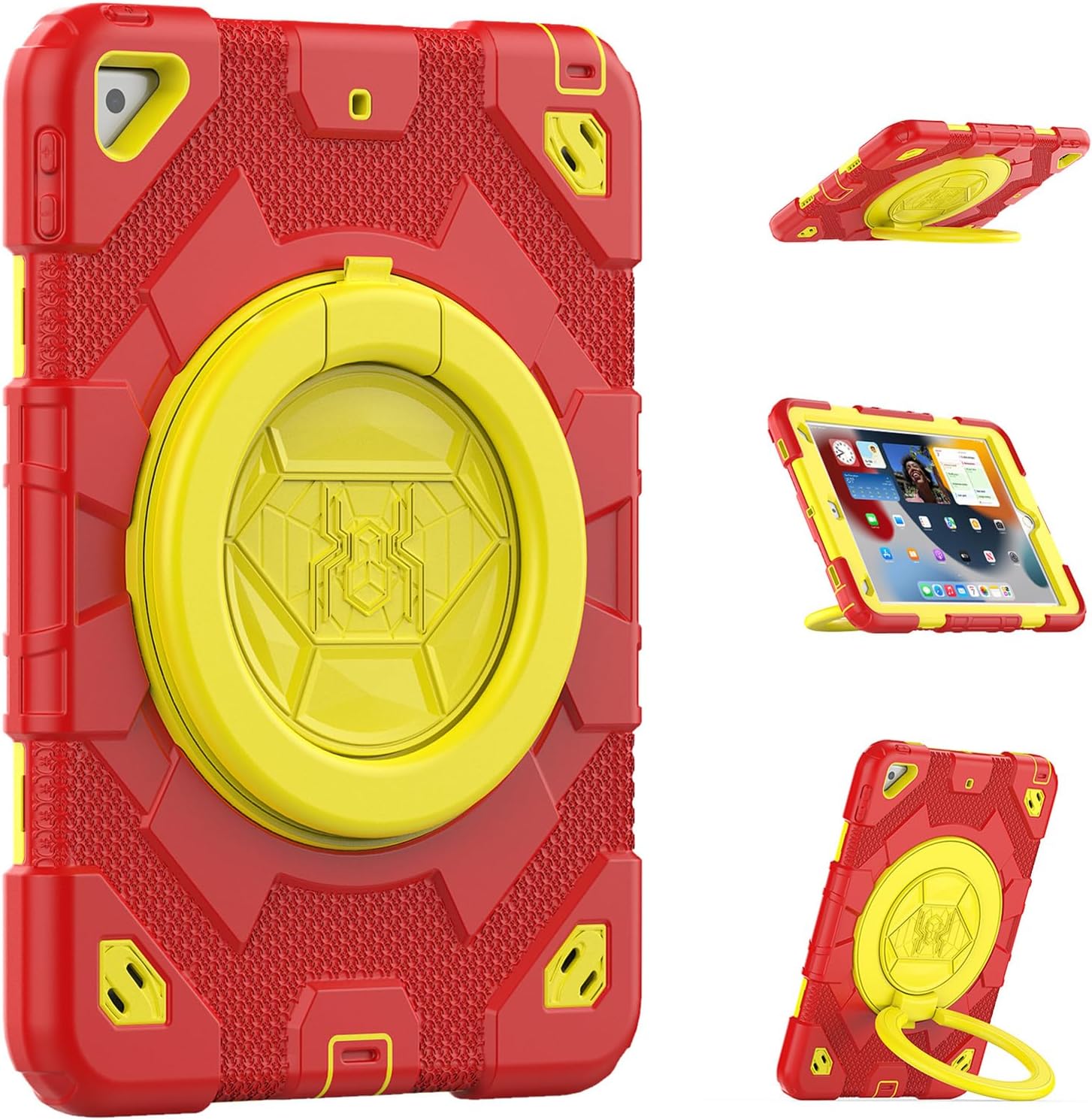 Étui robuste pour enfants Defender Ring avec sangle pour iPad 7/8/9 (7e/8e/9e génération) 10,2 Étui robuste pour enfants Defender Ring avec sangle pour iPad 7/8/9 (7e/8e/9e génération) 10,2